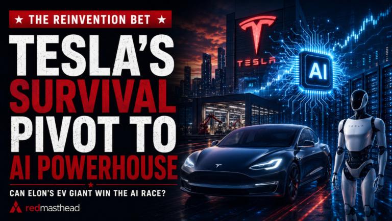 Tesla’s Survival Pivot: Can Elon Musk Turn an EV Giant Into an AI Powerhouse? — cover art